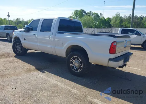 2014 Ford F-250 Lariat z USA, uszkodzony, nr VIN 1FT7W2BT4EEA40799